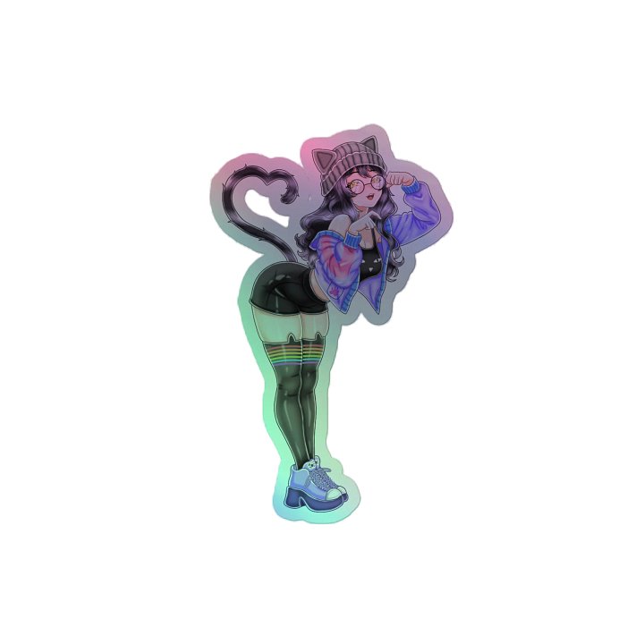 Curlicue Sticker (Holo) product image (2)