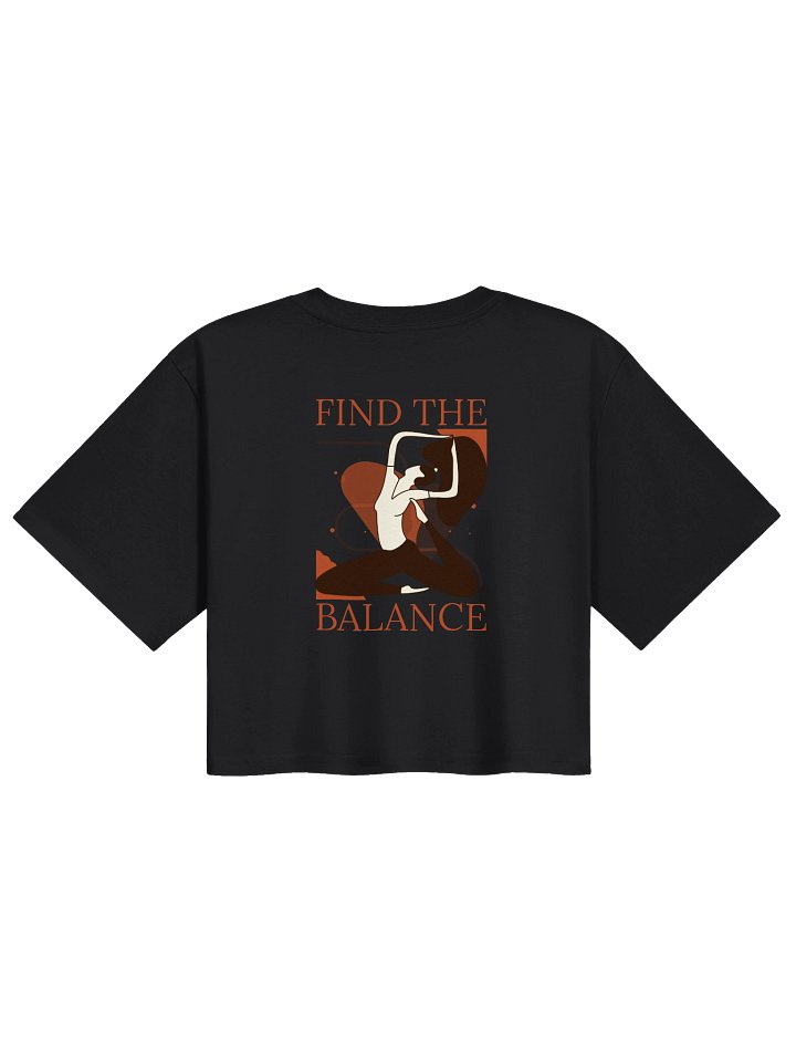 Find the Balance Crop Tee product image (3)