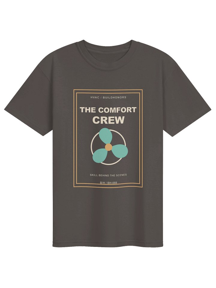 The Comfort Crew supplier garment mockup