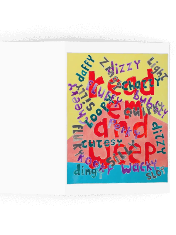 read em and weep greeting card product image (2)