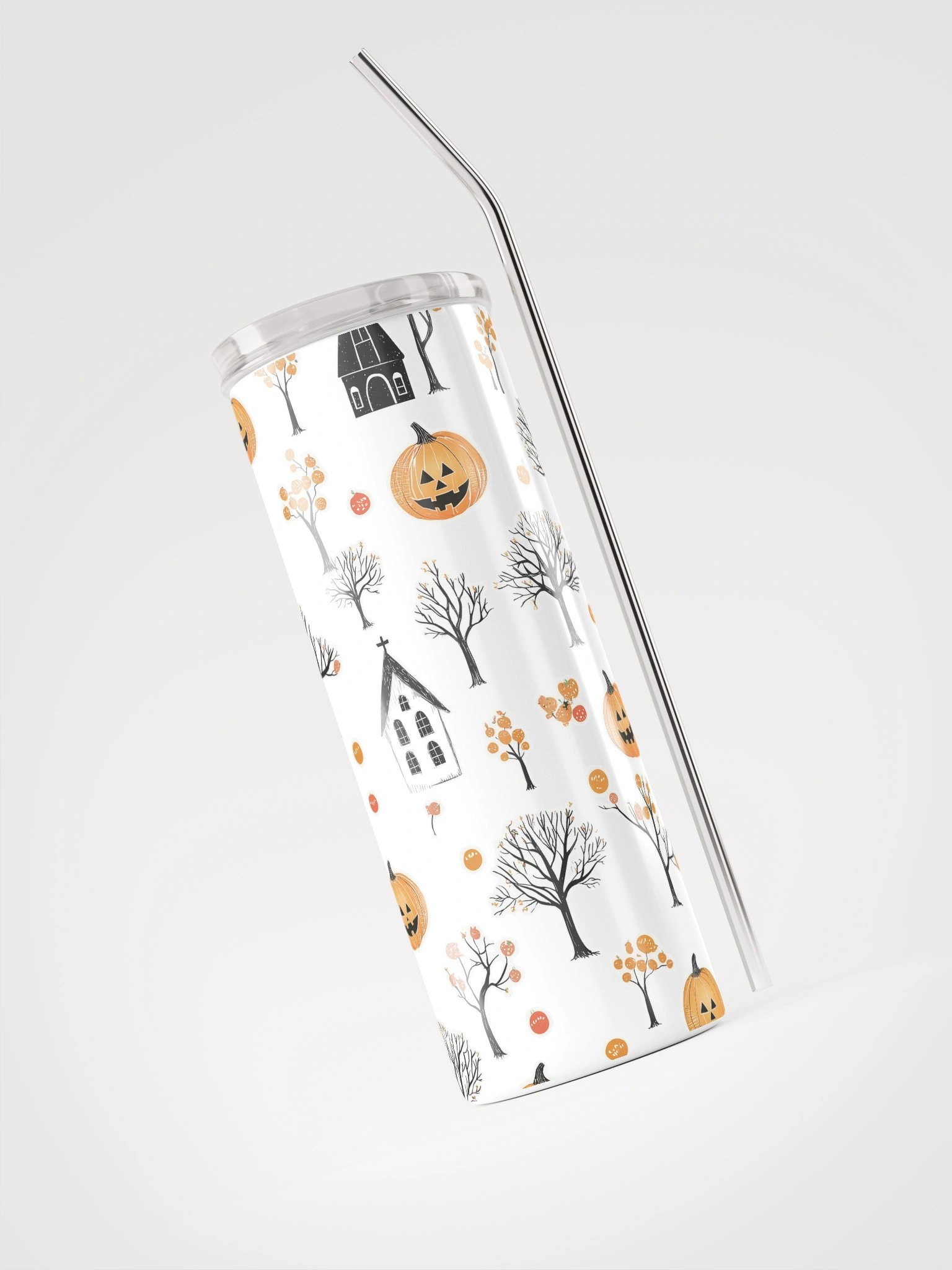Paper Halloween Stainless Steel Tumbler product image (3)