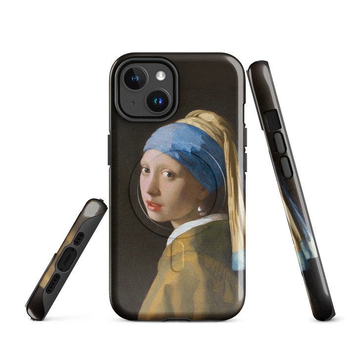 Girl with a Pearl Earring iPhone® MagSafe® Tough Case product image (1)