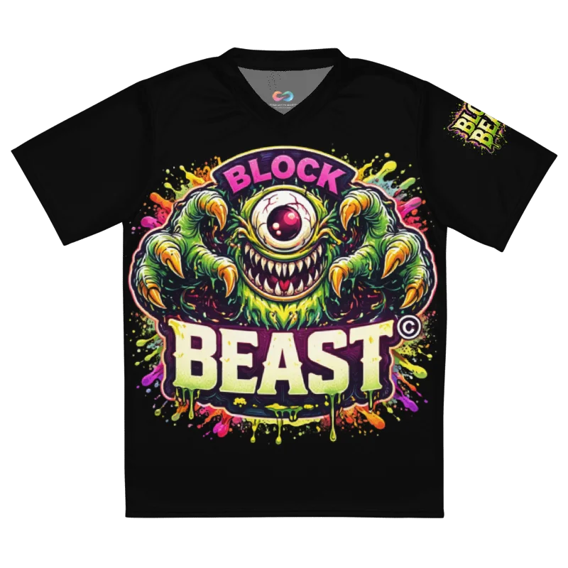 LIMITED EDITION - CNX Core All-over print Unisex Tee — Block Beast 001 product image (1)