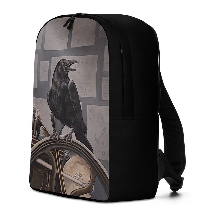 Raven's Letterpress All-Over Print Backpack product image (2)