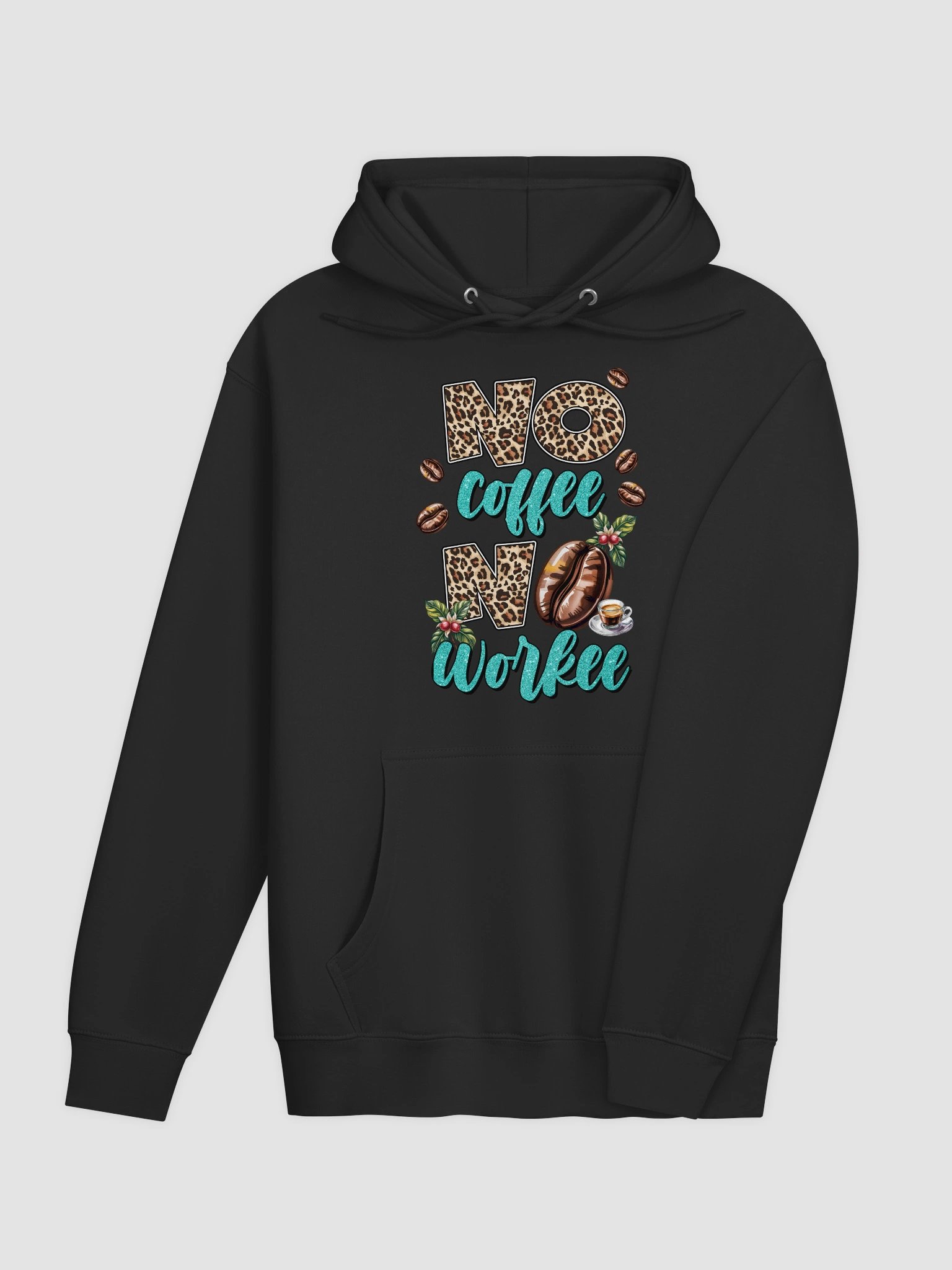Leopard Print Coffee Lovers Hoodie product image (4)