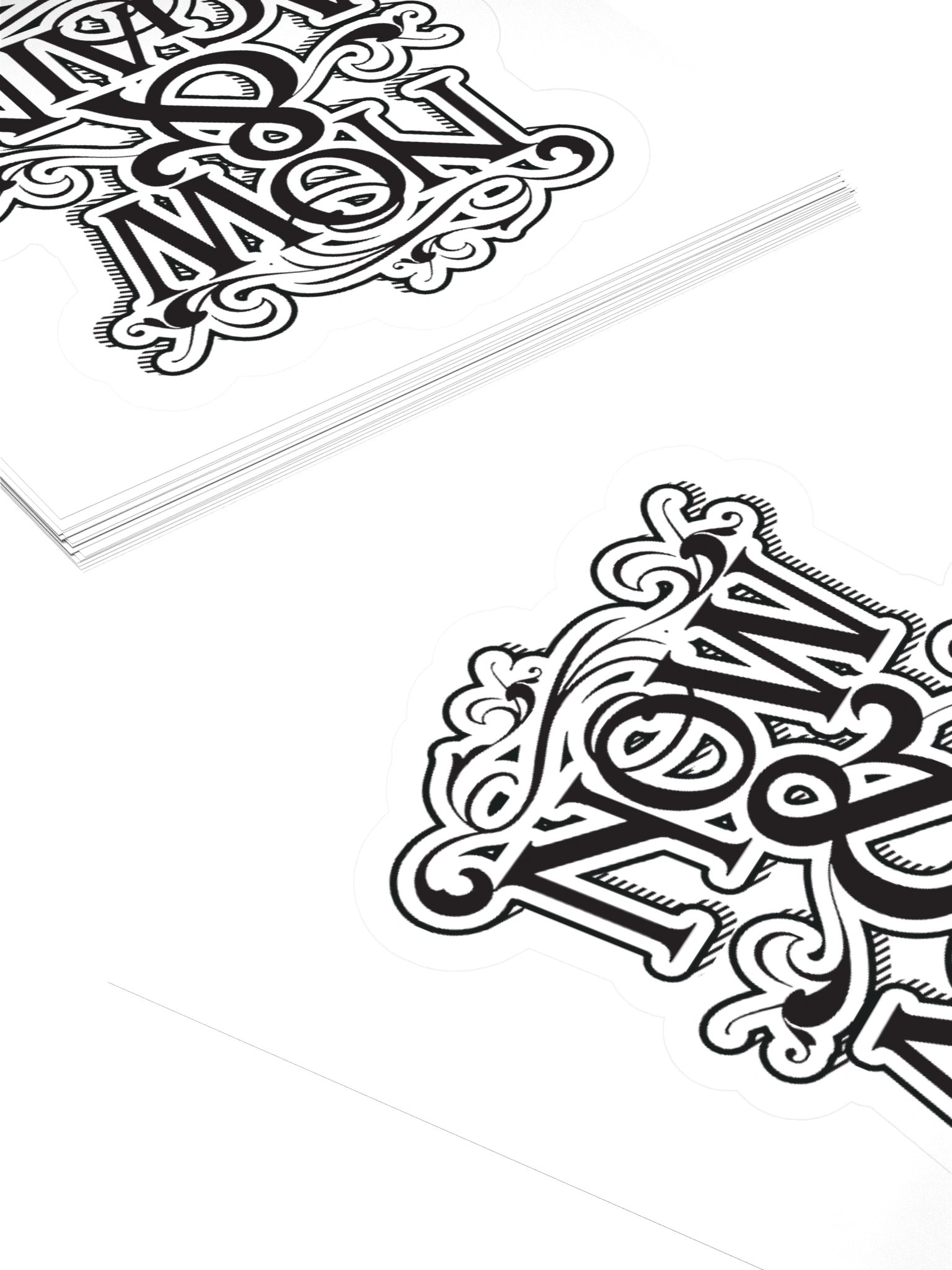 N&A Black Sticker product image (10)