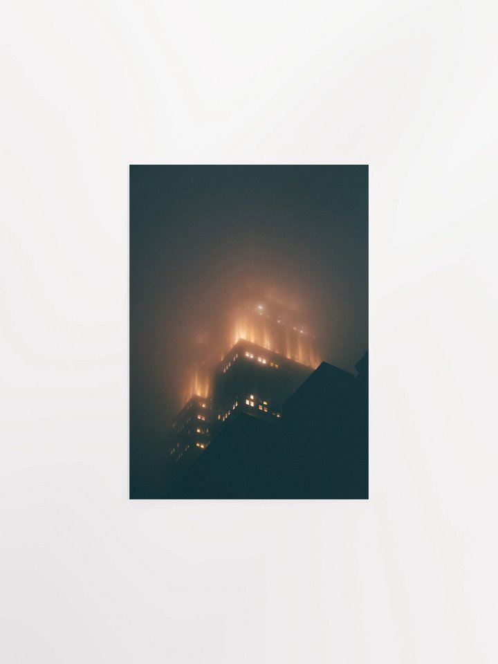 Fog in Manhattan - Photo Print product image (1)