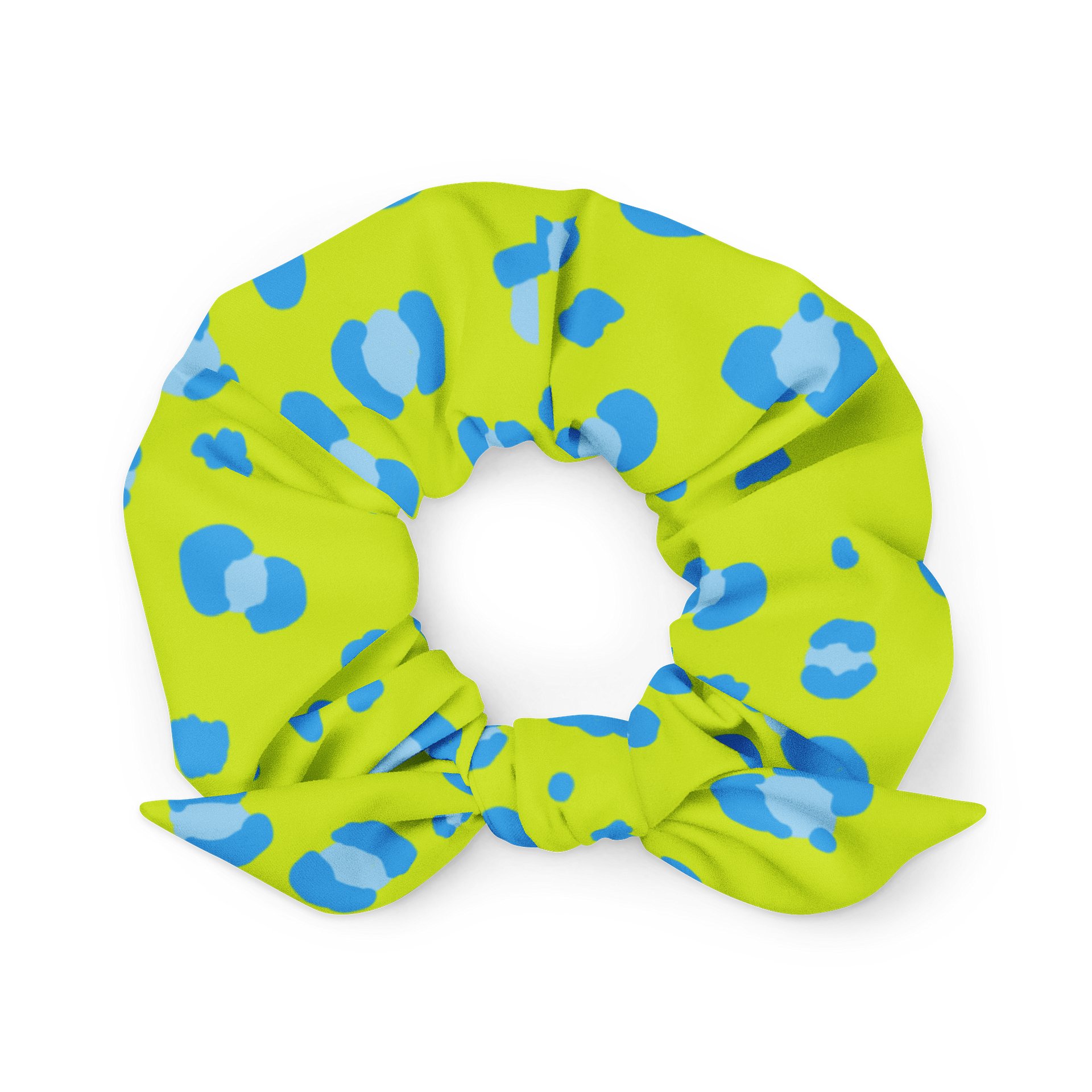 Neon Leopard Scrunchie product image (1)