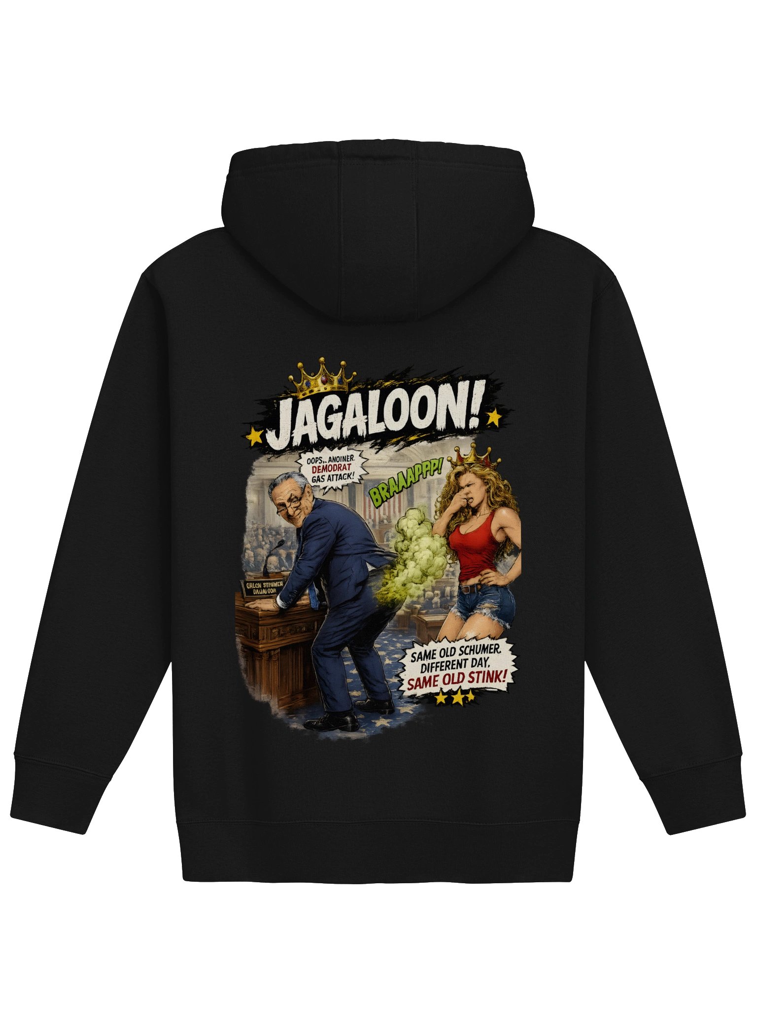 JAGALOON! Same Old Schumer Premium Hoodie product image (9)