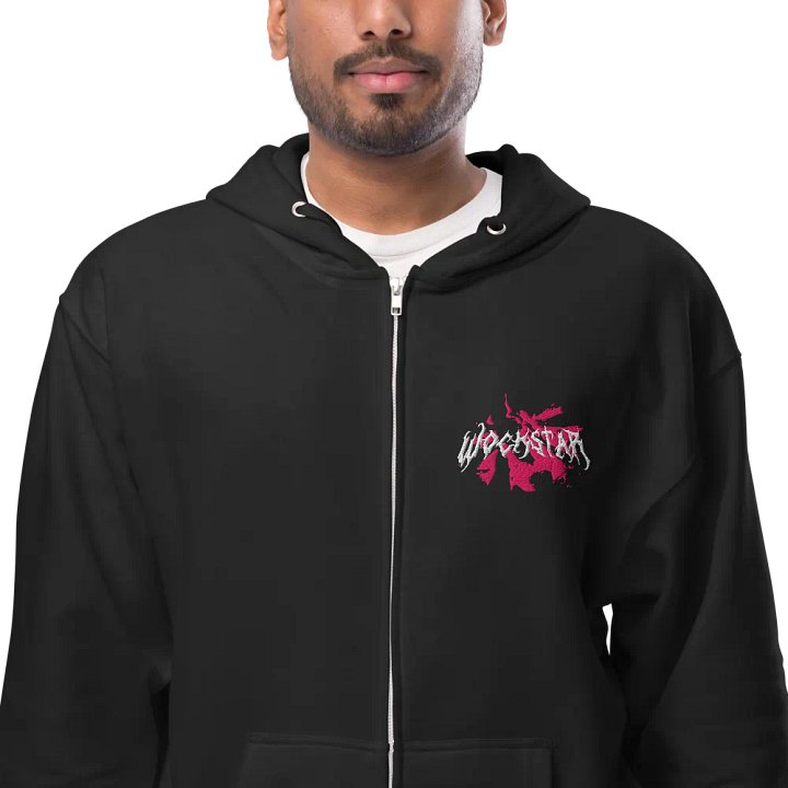 Metal Collection (OG) - Fleece Embroidered Zip-Up Hoodie product image (1)