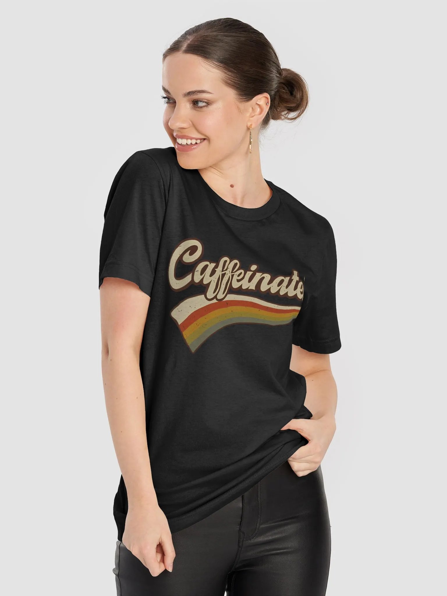 Retro Caffeinated Wave T-Shirt product image (38)