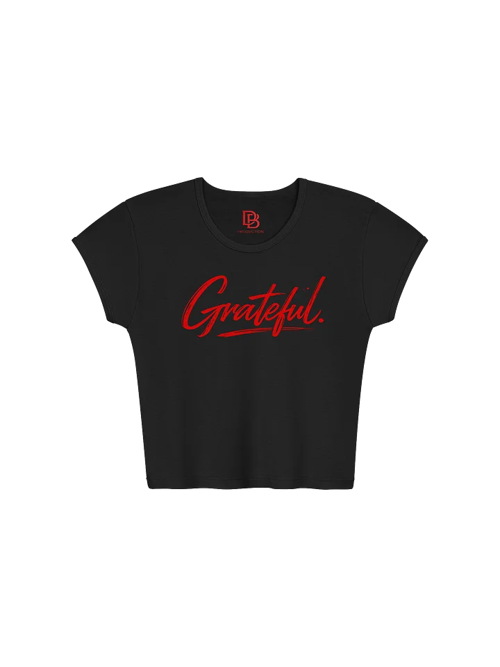 Exclusive Woman's Grateful Queen Crop Top product image (1)