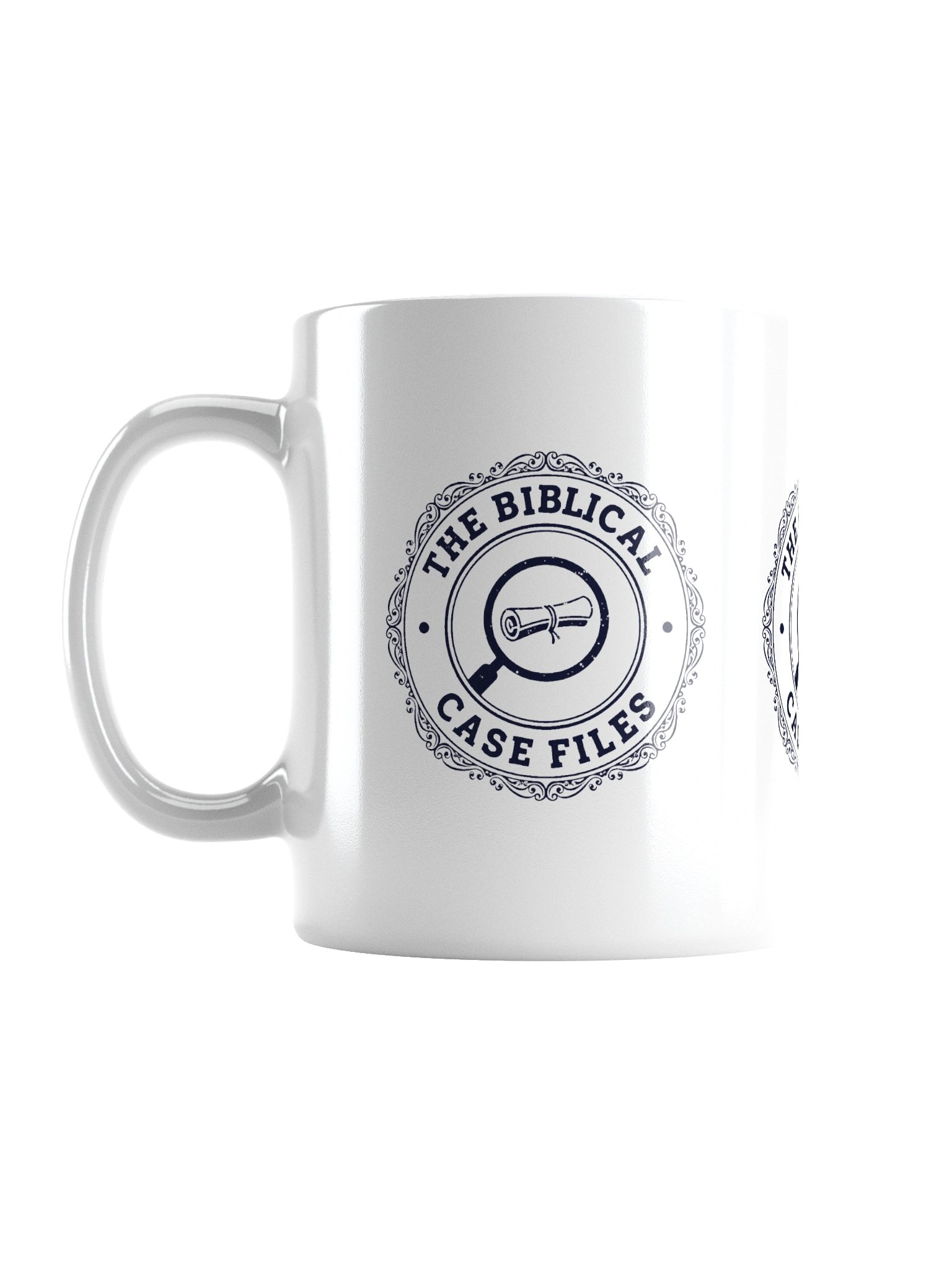 Elegant Biblical Case Files Emblem Mug product image (1)