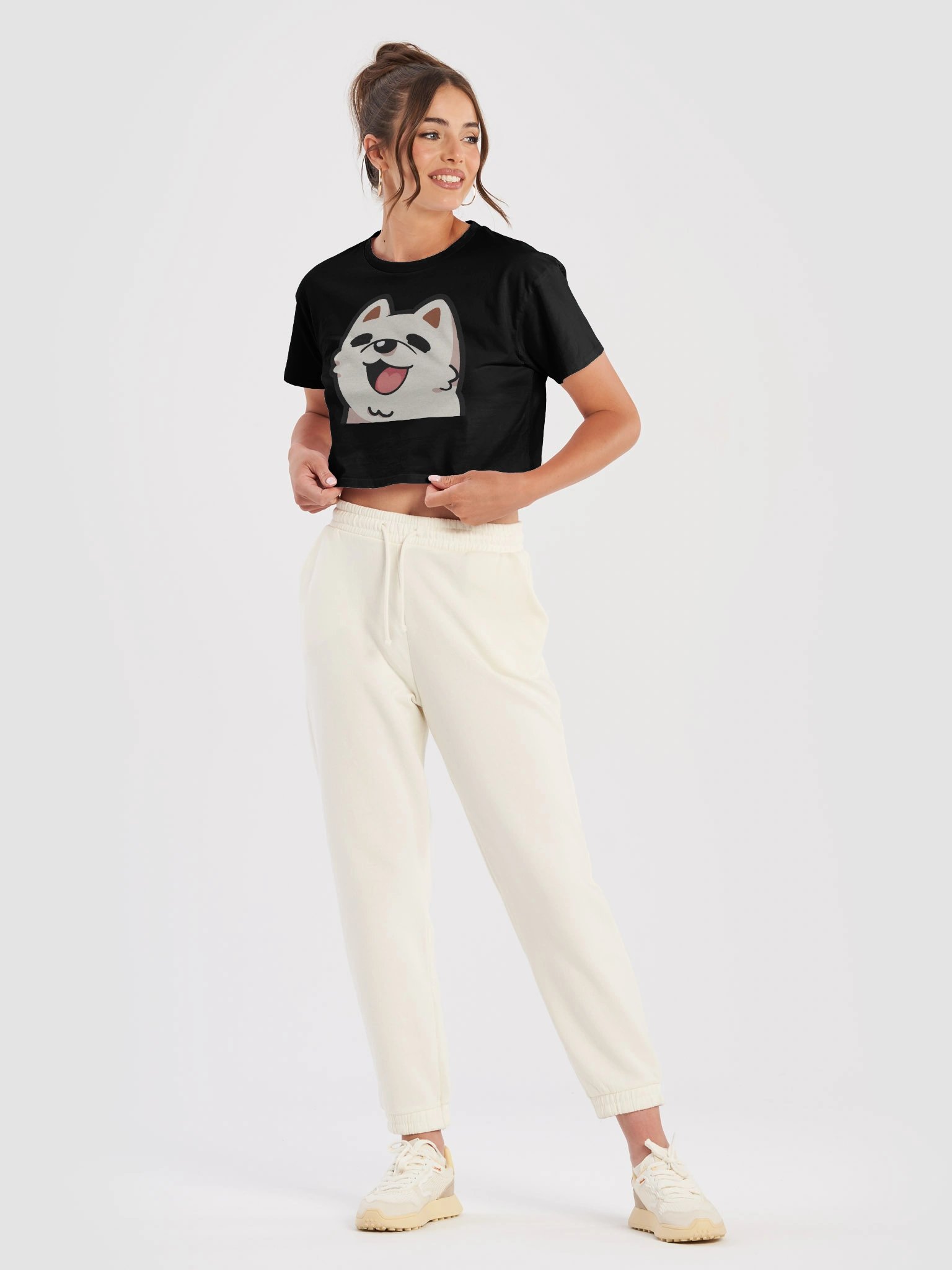 Happy as a Woofle Crop Top OG Edition product image (32)