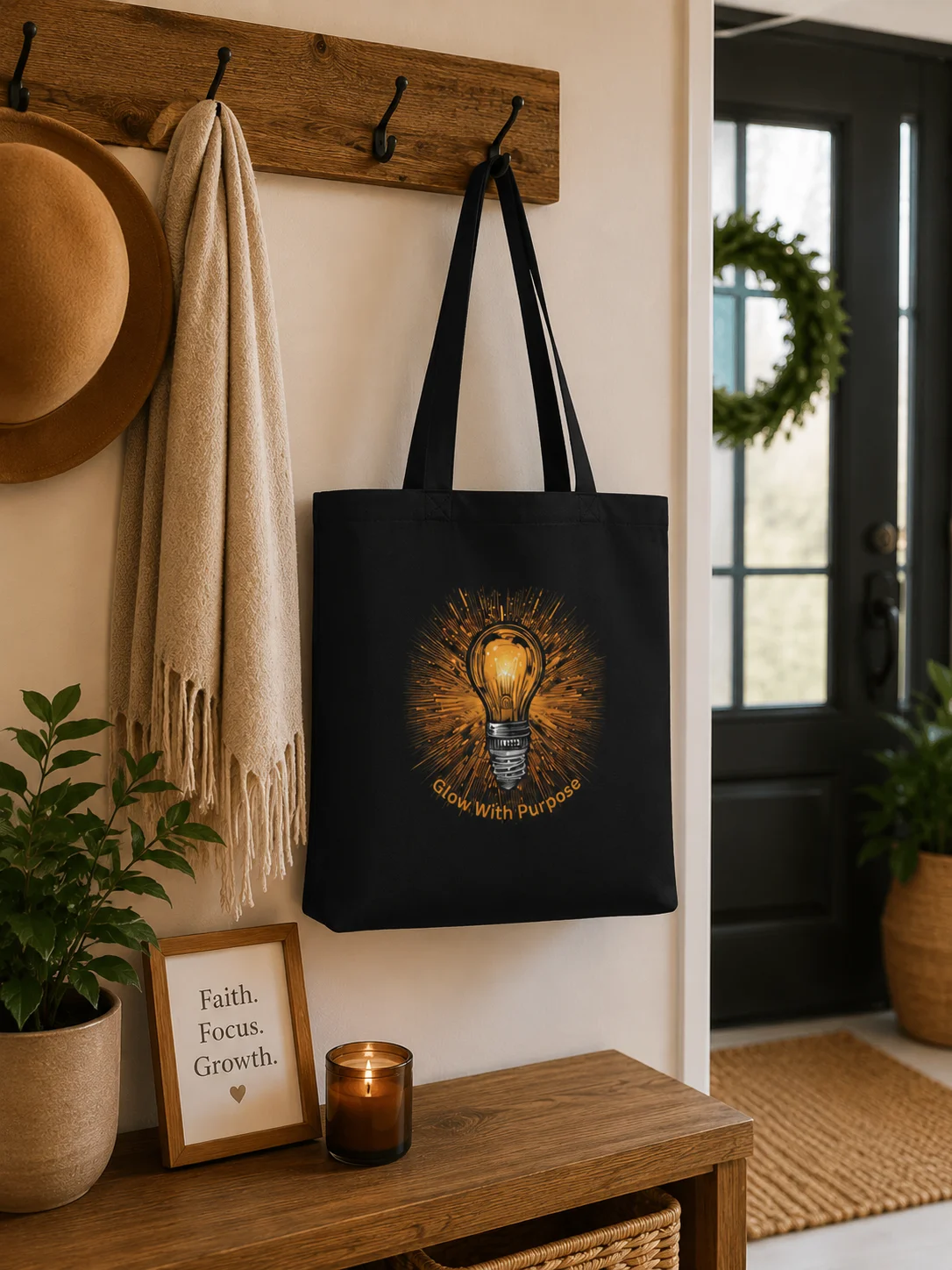 Glow With Purpose Tote Bag product image (2)