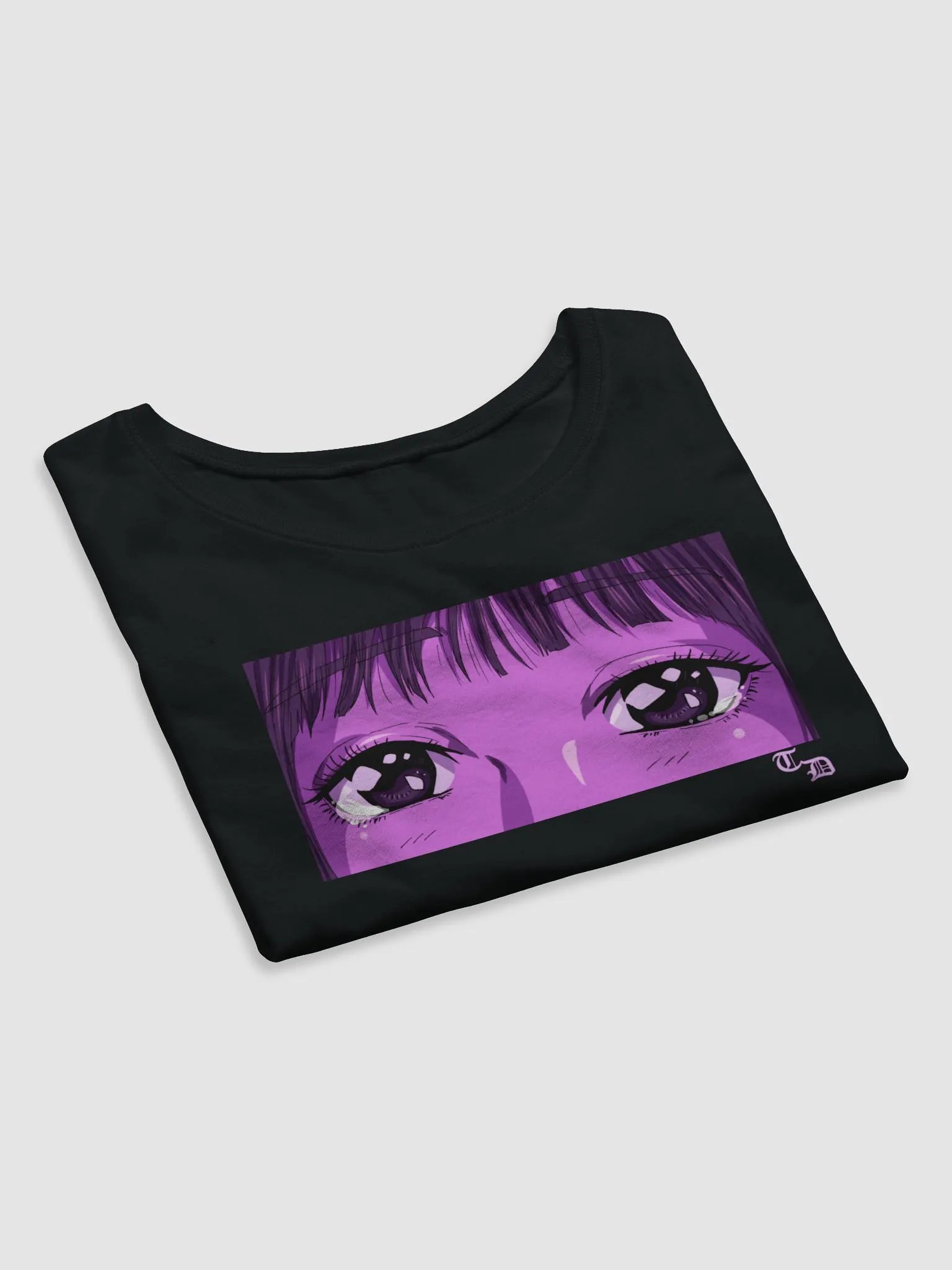 Sad Eyes Crop Top product image (7)