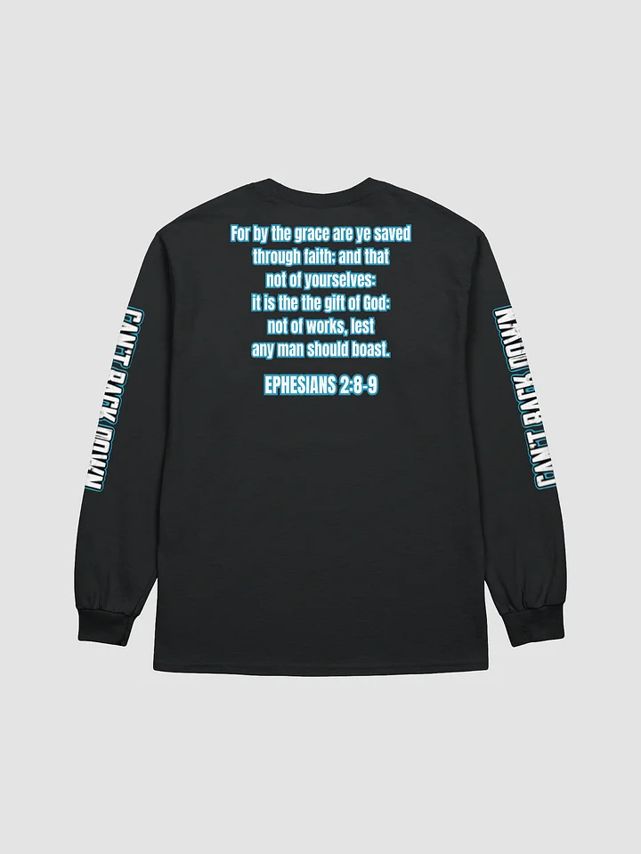 Can't Back Down With Ephesian Scripture Long Sleeve T-Shirt product image (4)