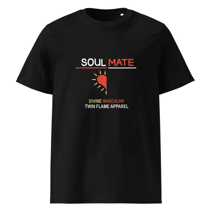 'Soul Mate Divine Masculine' Organic Cotton T-Shirt product image (1)