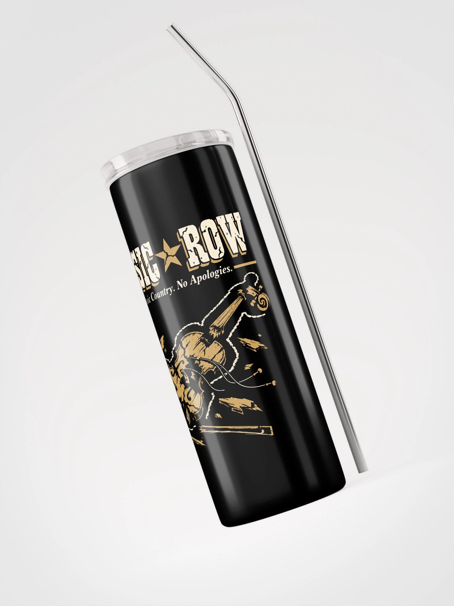 Music Row Busted Fiddle 20oz Tumbler - Drop 005 product image (3)