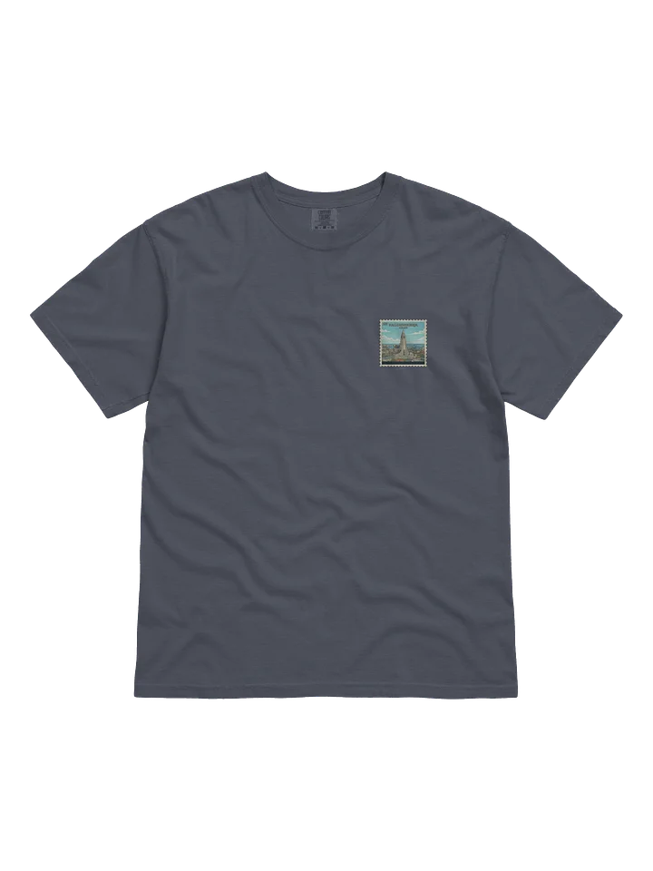 Vintage Hallgrimskirkja Iceland Travel Stamp Comfort Colors T-Shirt product image (1)