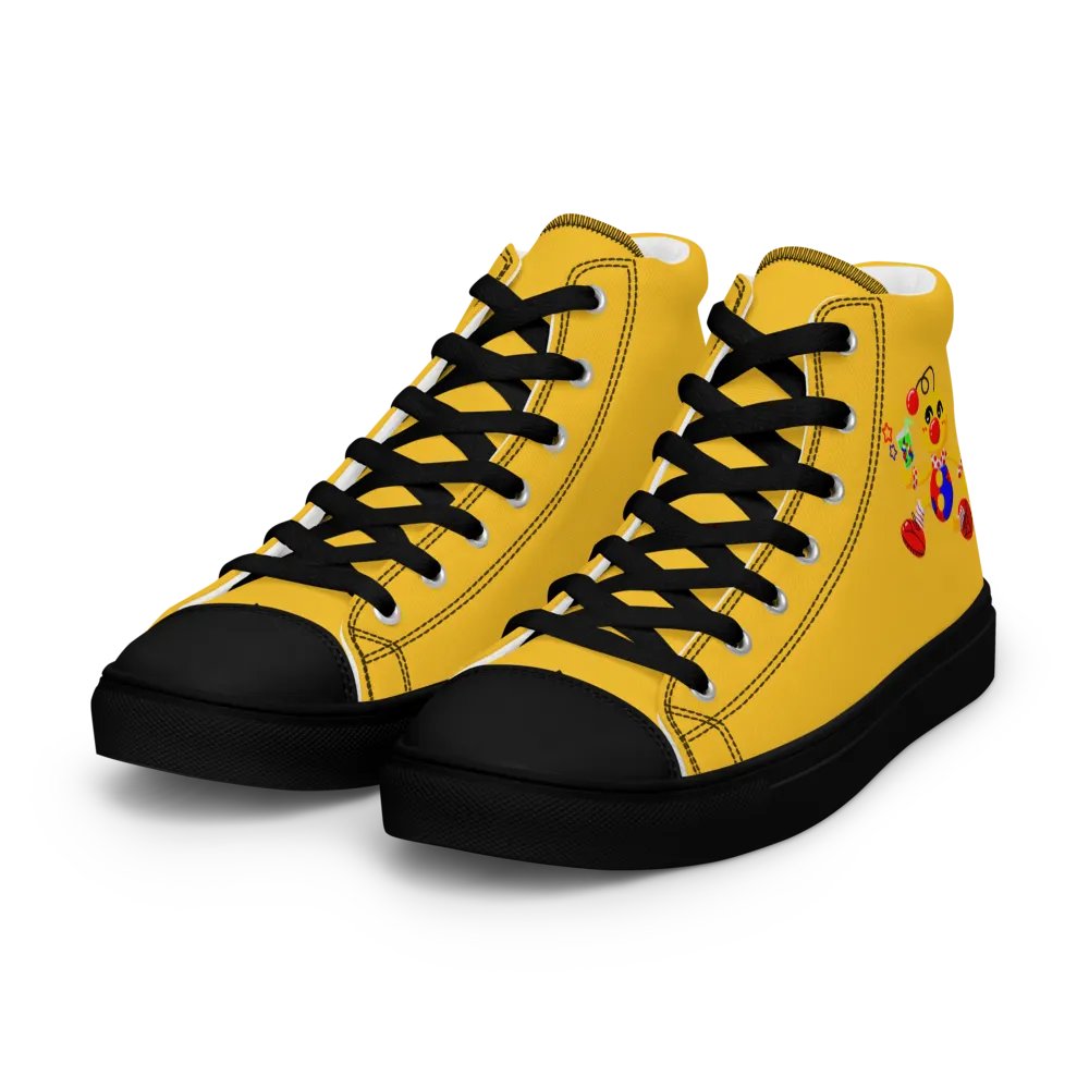 Yellow and Black Boyoyoing Sneakers product image (6)