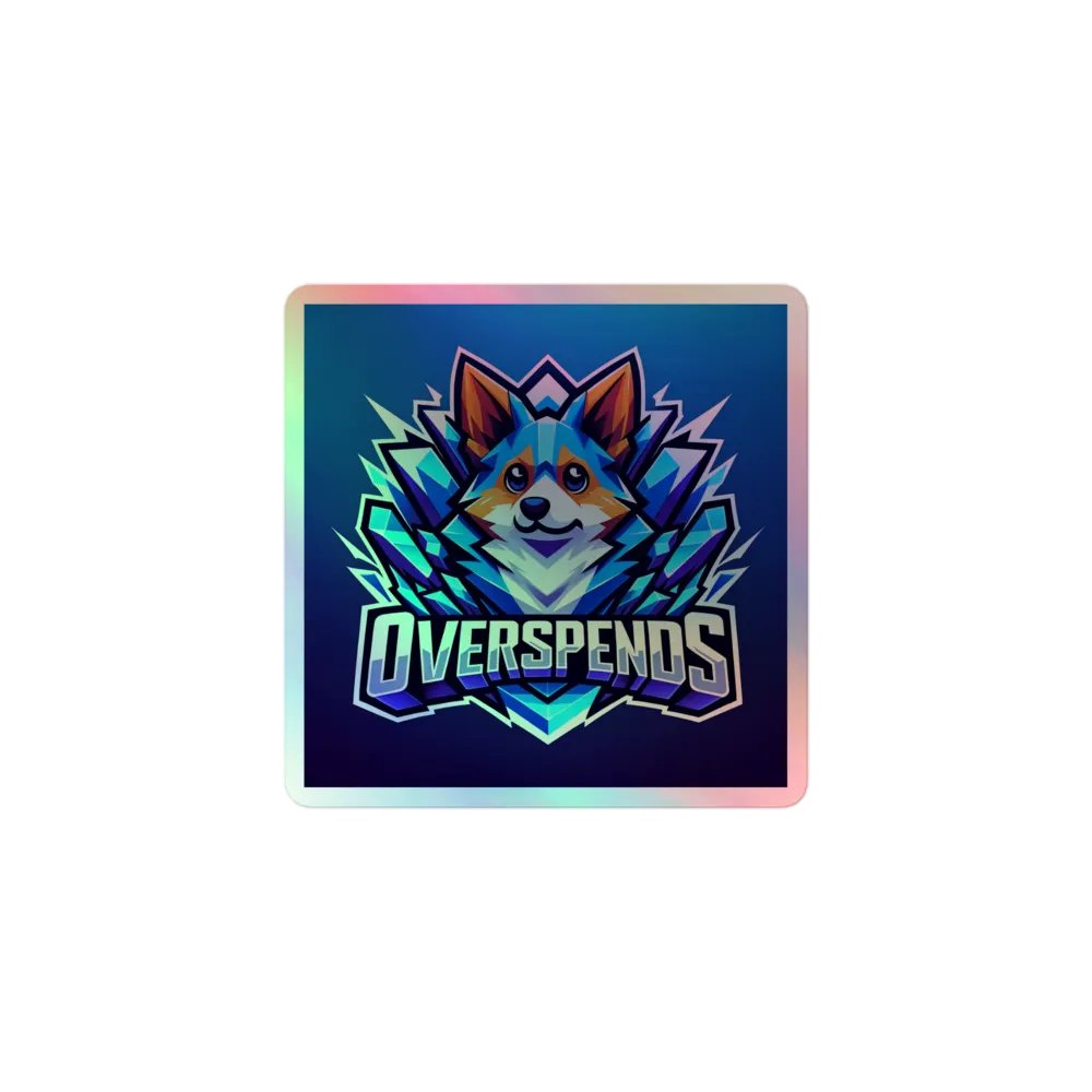 Radiant Vibes Holographic Sticker product image (1)
