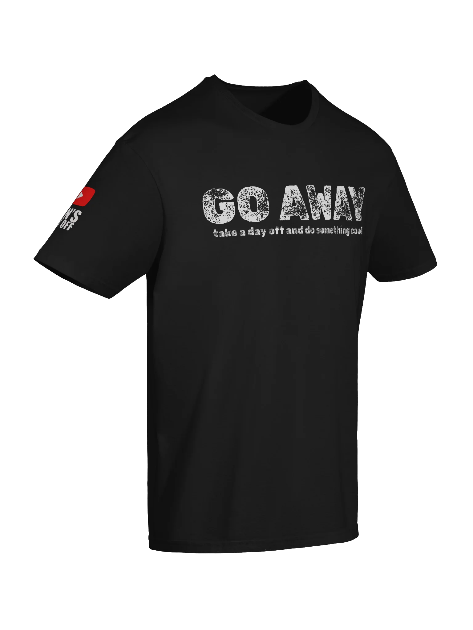 Go Away T-Shirt - YT Channel Logo product image (10)