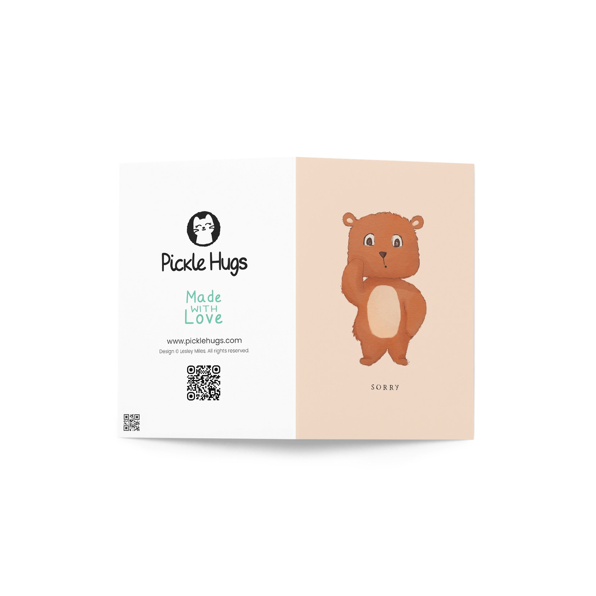 Sorry Oopsie Bear Card product image (3)