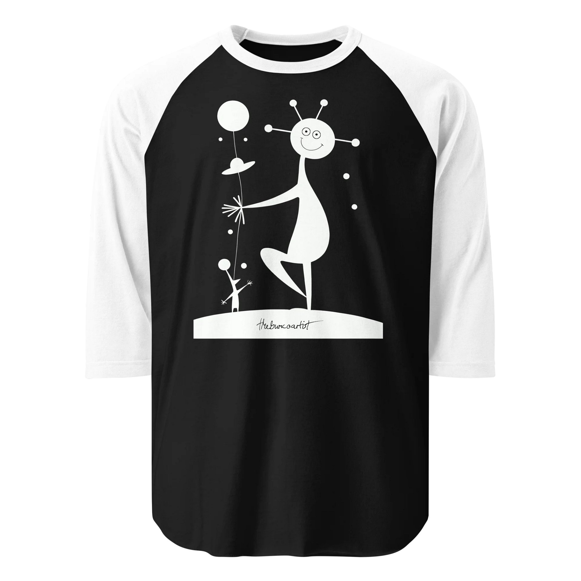 Tultex Fine Jersey Raglan Tee product image (1)