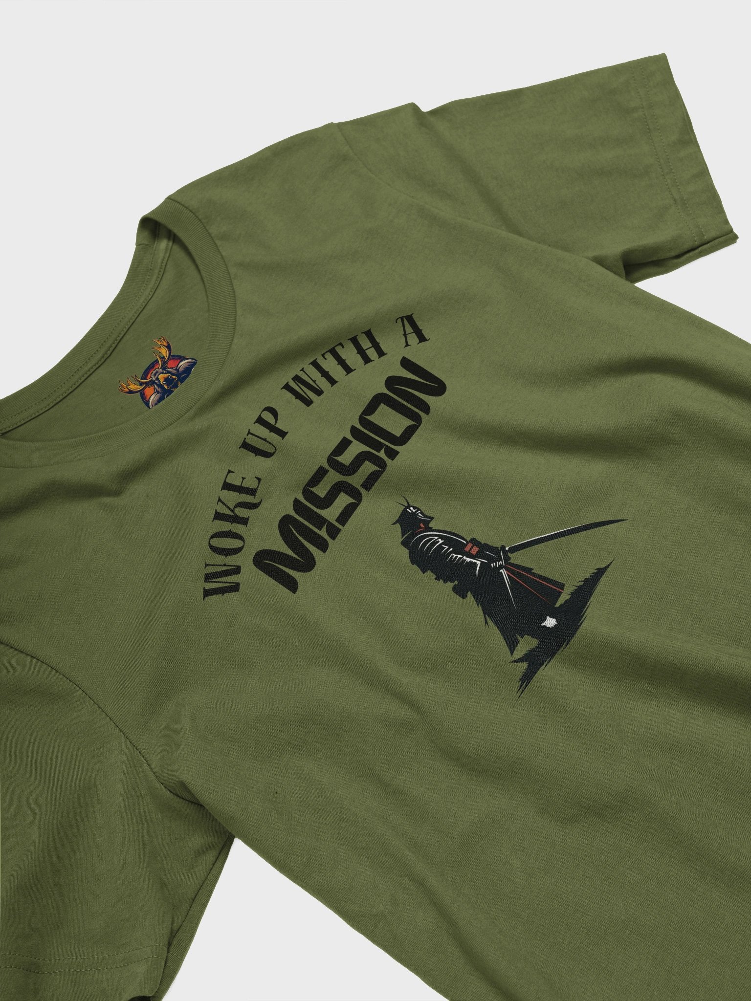 Woke Up With Mission - Samurai - T -Shirt product image (19)