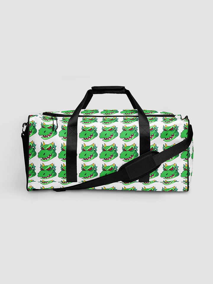 Angry Green Dragon All-Over Print Duffle Bag product image (2)