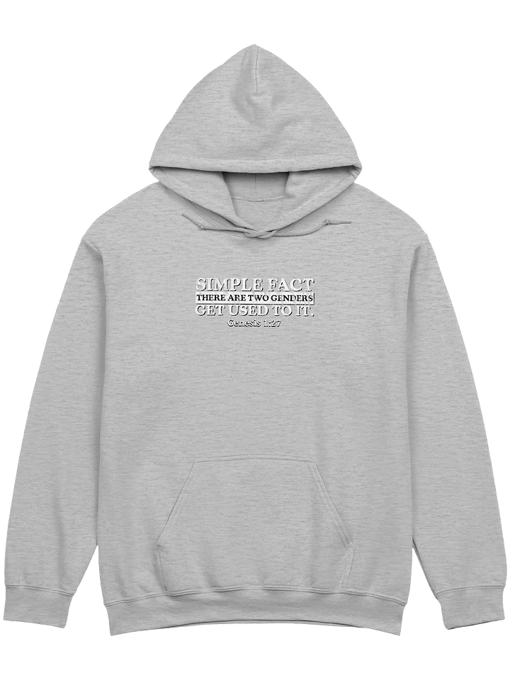 There Are Two Genders Hoodie product image (1)