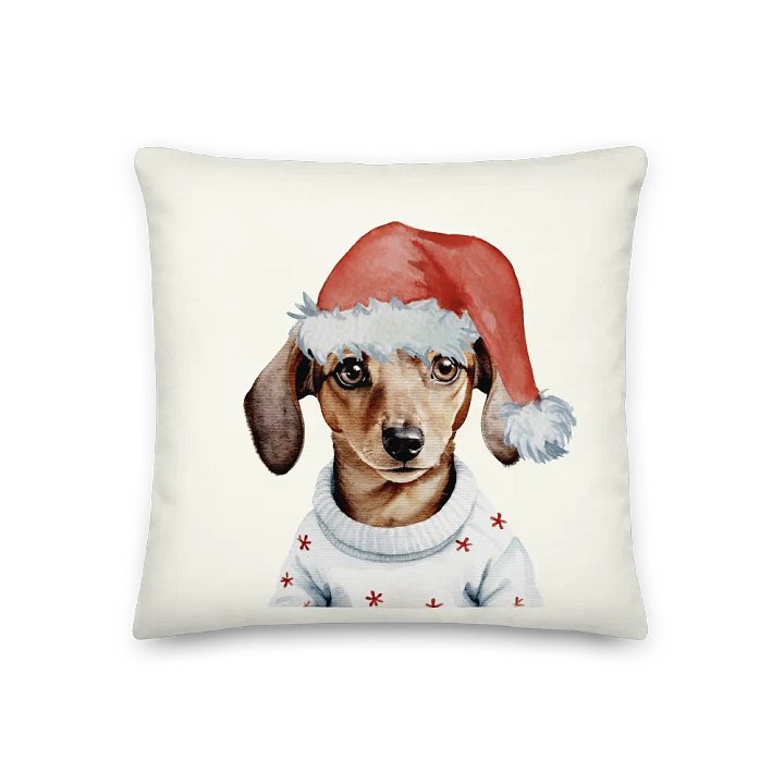 Santa Paws All-Over Print Pillow product image (1)