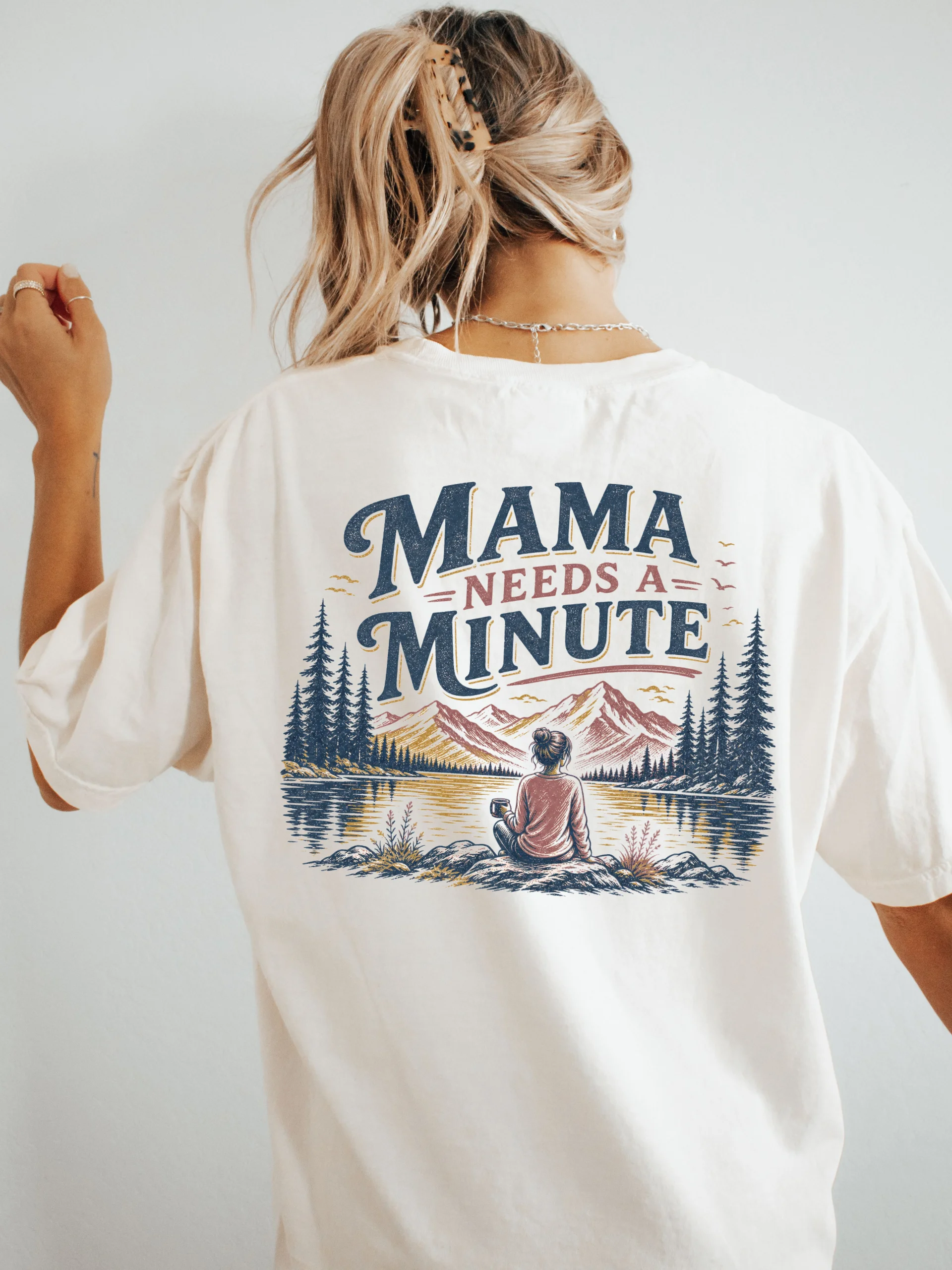 Mama Needs A Minute - Back Design product image (1)