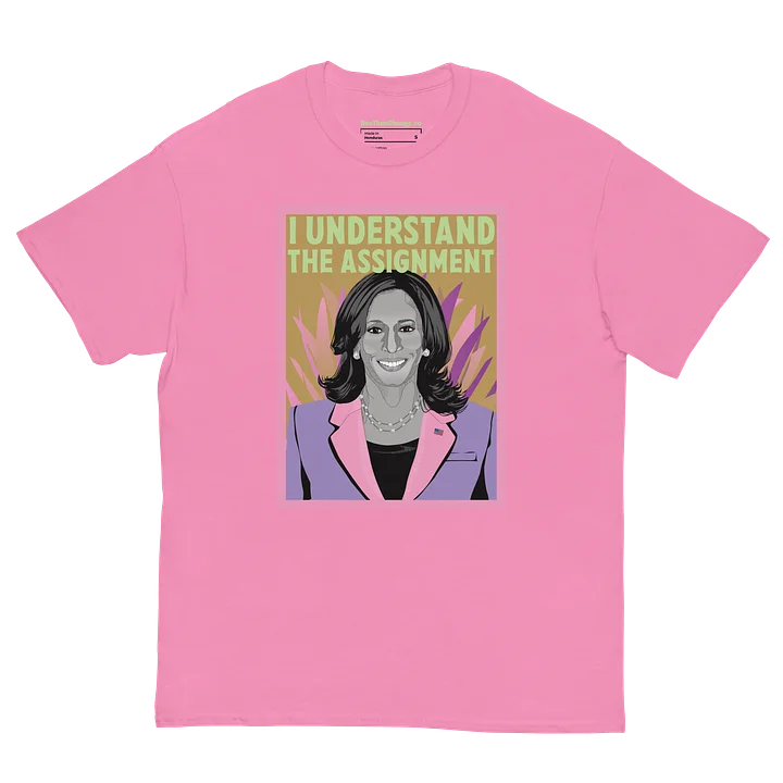 I Understand the Assignment Kamala Harris for President unisex Voter Drive Top and Election Tee product image (1)