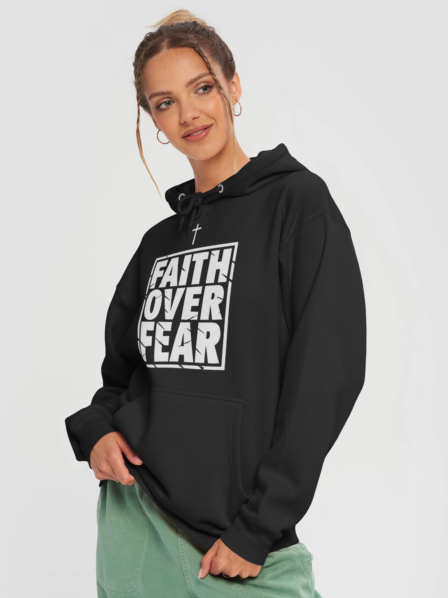 Faith Over Fear Hoodie product image (5)