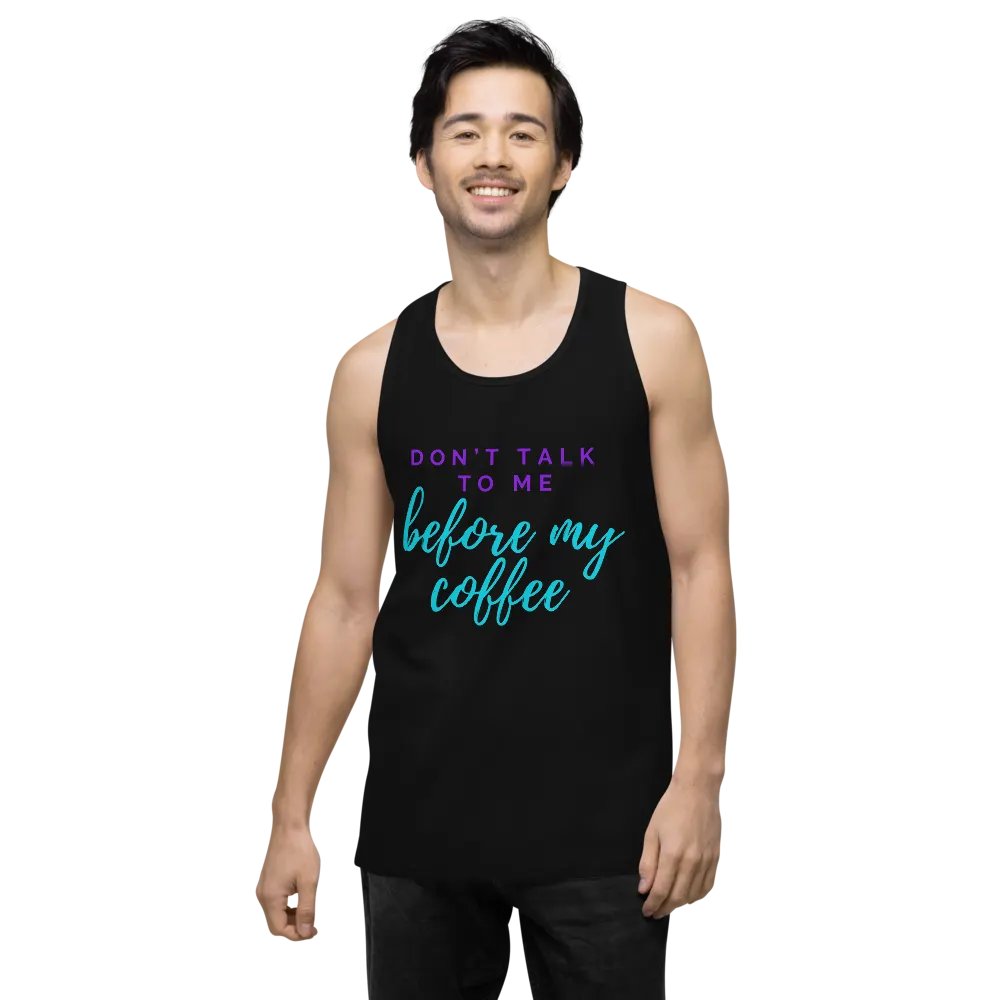 Coffee Motto Men's Tank Top product image (28)