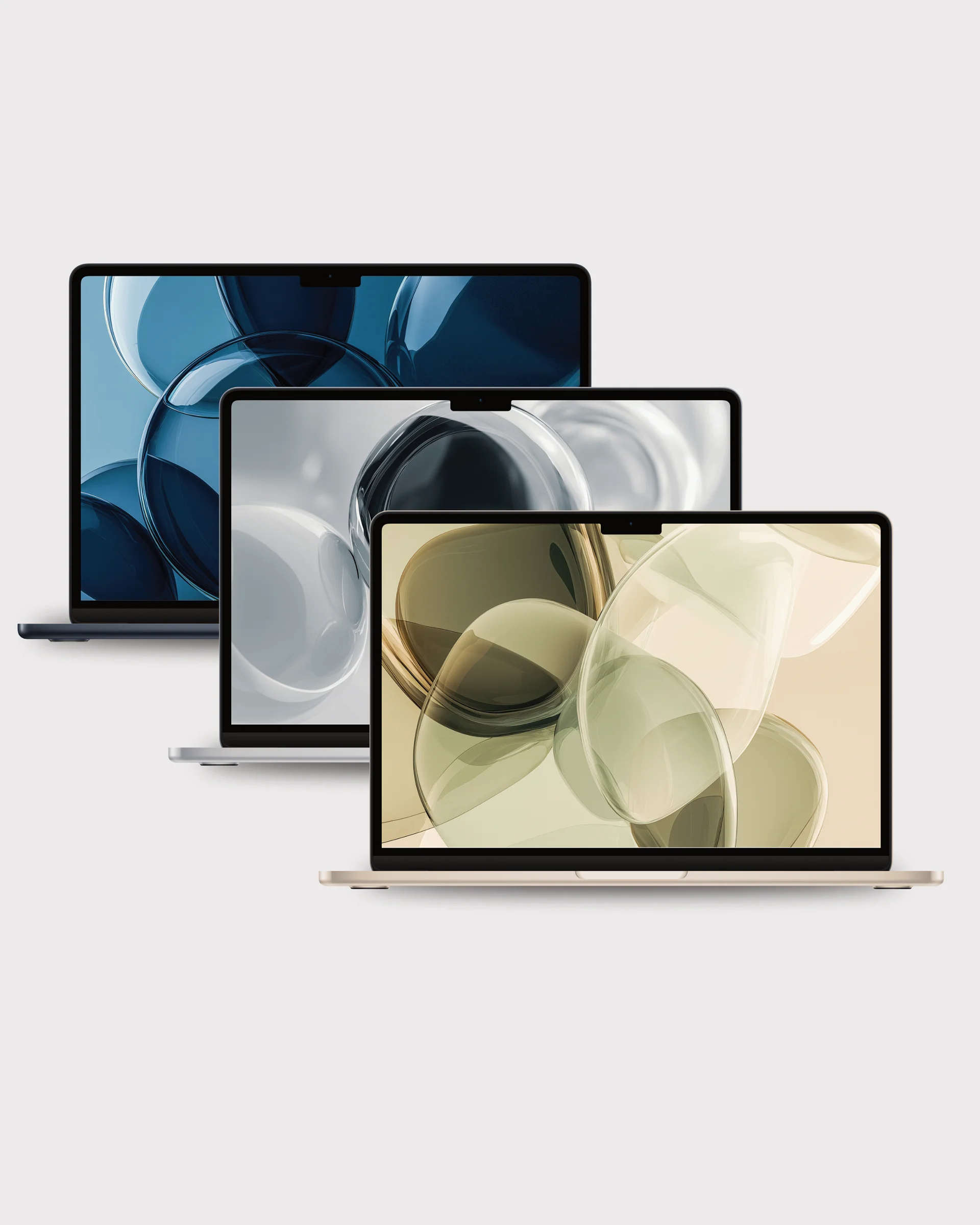 Aqua Glass 8K Wallpaper Pack product image (3)