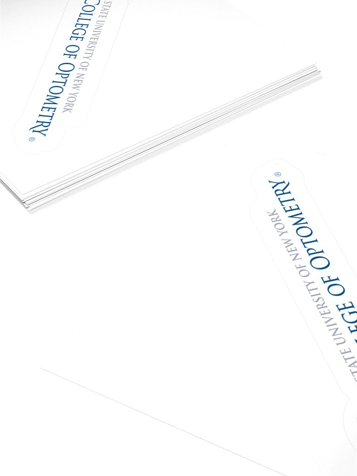 SUNY Optometry - College Logo Vinyl Sticker product image (2)