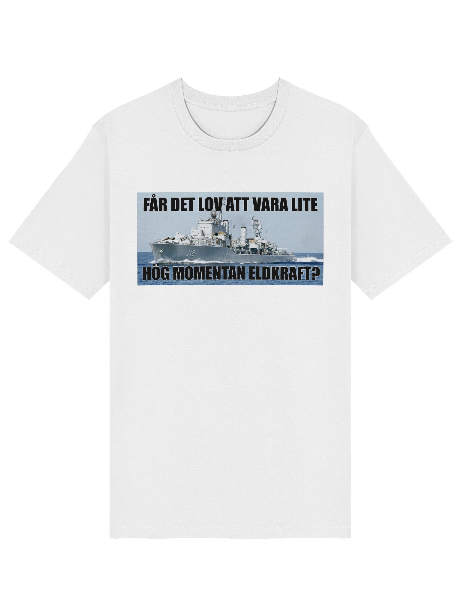 Får det lov att vara lite hög momentan eldkraft? -Halland (Organic unisex T-shirt) product image (5)