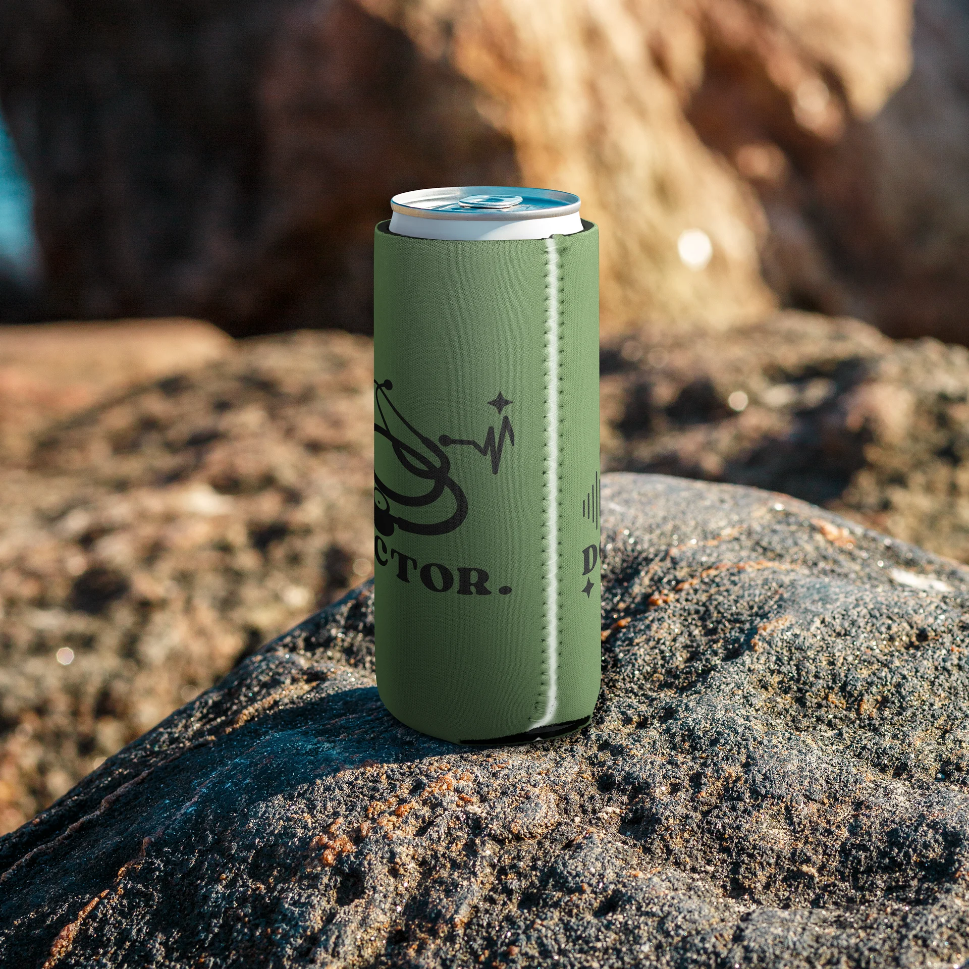 Fern Green Color Can Cooler - Fall Aesthetic product image (7)