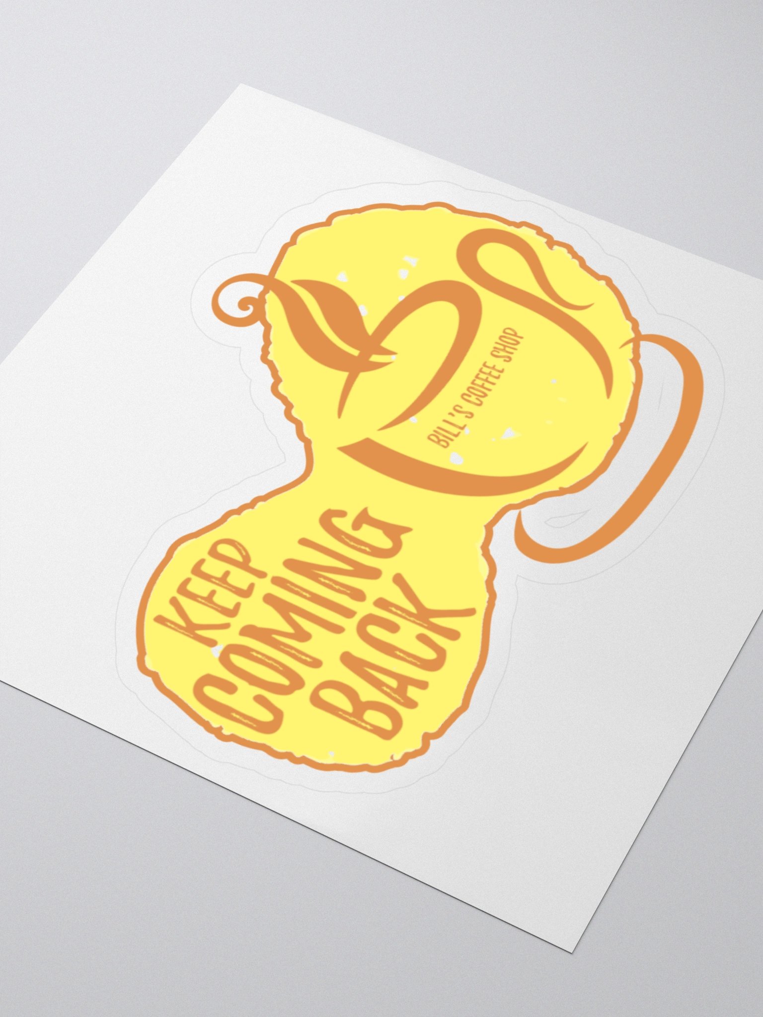 Slogan #10 Keep Coming Back Sticker product image (3)