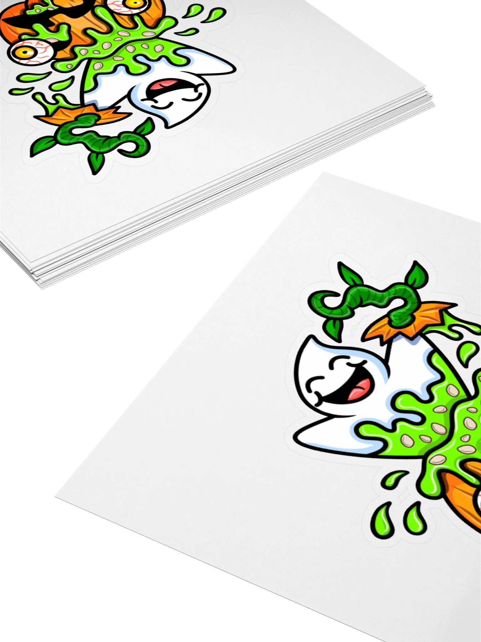 Pumpkin Ghost Sticker product image (10)