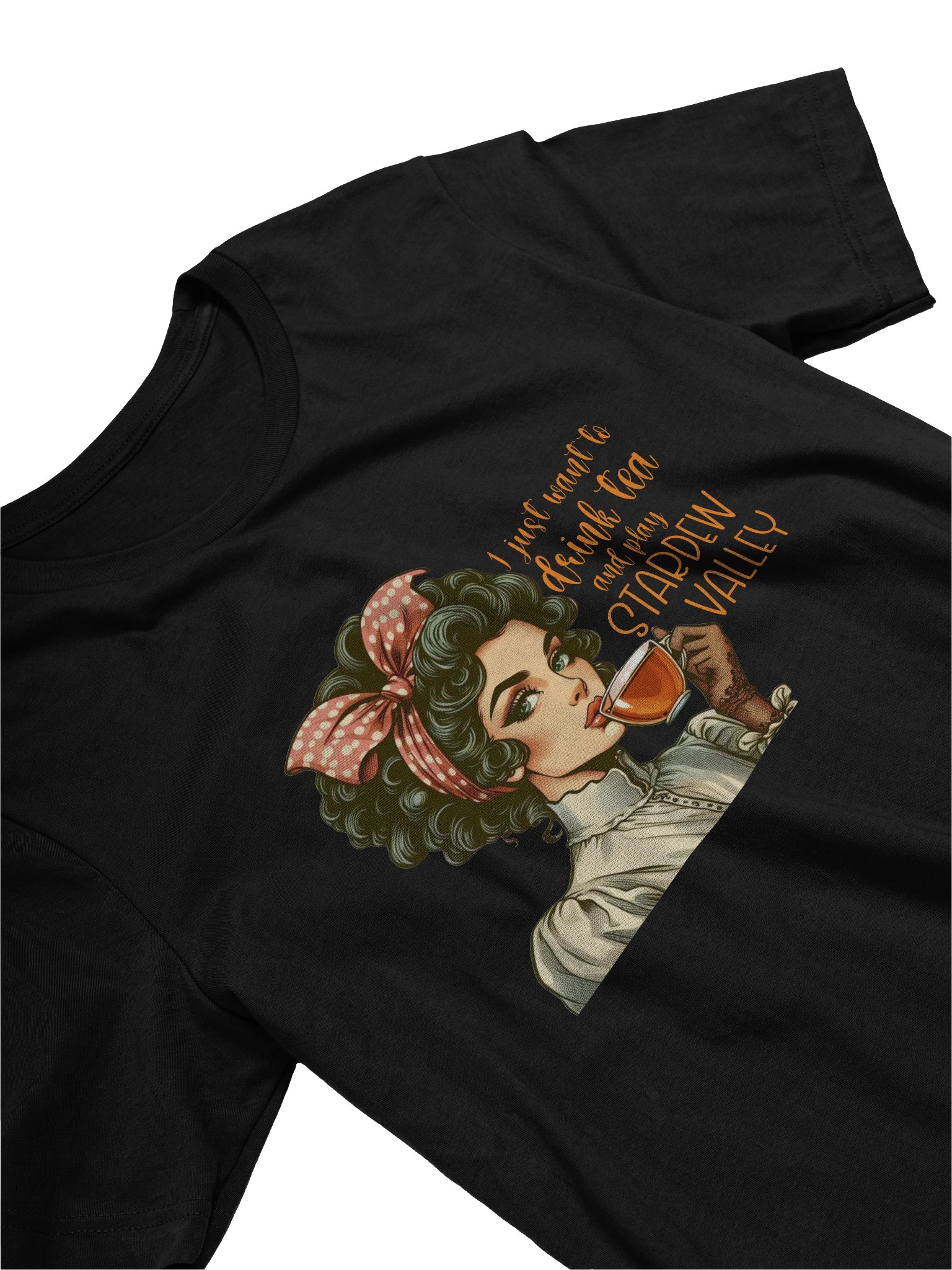 Drink Tea, Play Stardew Tee product image (3)