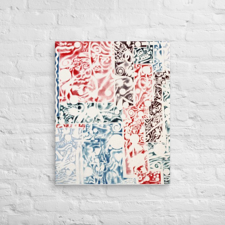 Umbilical Barfing (1990) (Left Side) (24" x 30") product image (2)