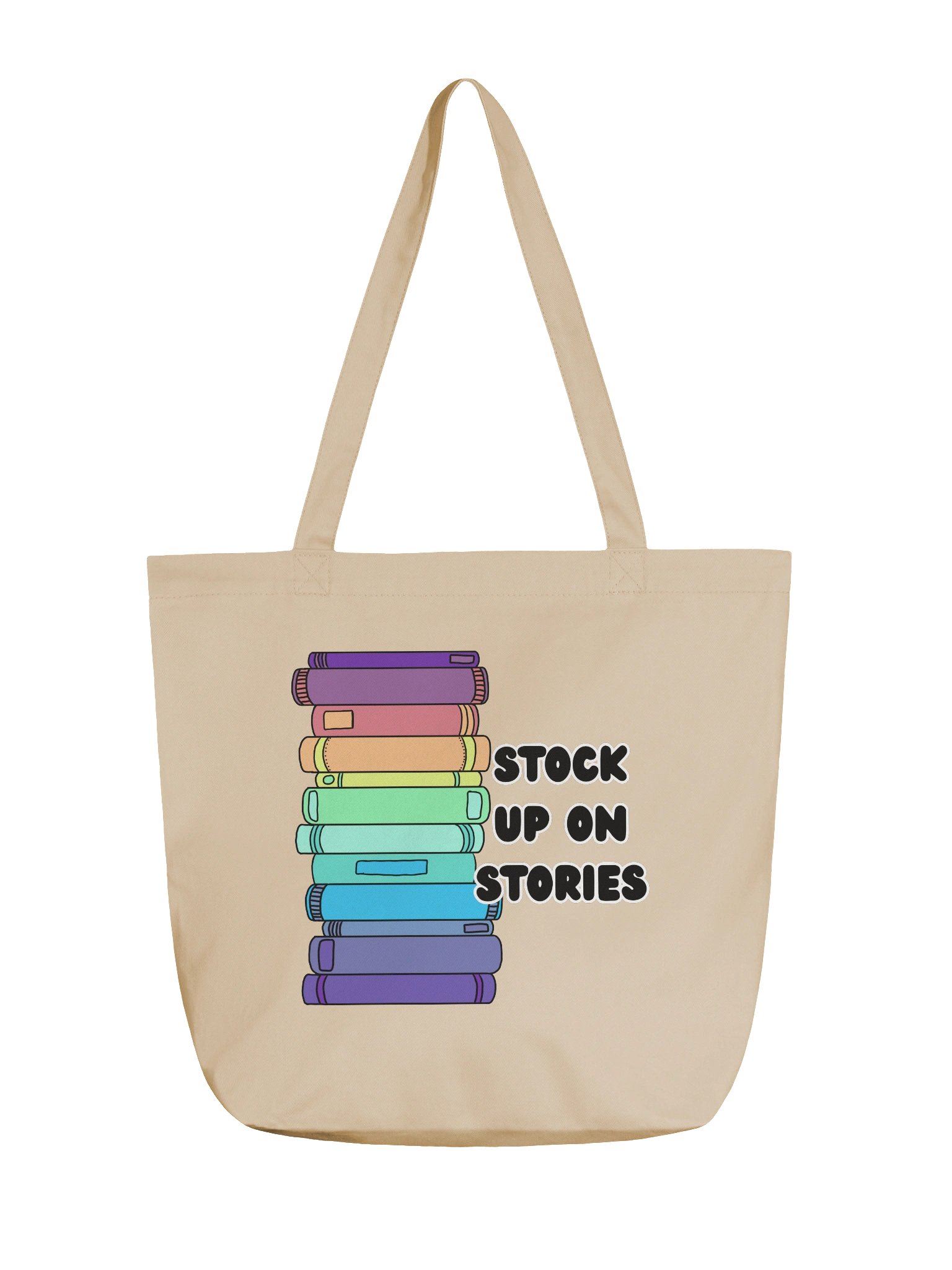 Stock Up on Stories Tote Bag product image (1)