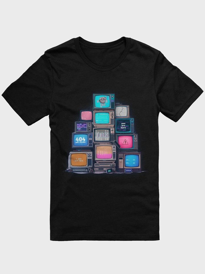 I Just Work Here Glitchcore T-Shirt product image (1)