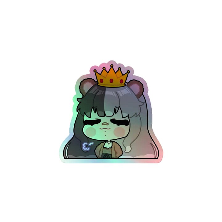 Queen Holographic Sticker product image (1)
