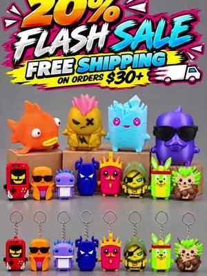 🔥 WEEKEND FLASH SALE! 20% OFF STOREWIDE! 🔥 Your favorite gaming sprites are on sale! Grab your favorite Minis, 6-inch figures, 10-inch figures, and keychains before the weekend ends! 🚚 FREE SHIPPING on orders $30+ 🛒 Shop now through TikTok Shop! #GamingSprites #3DPrinted #TikTokShop #FlashSale #GamingCollectibles 