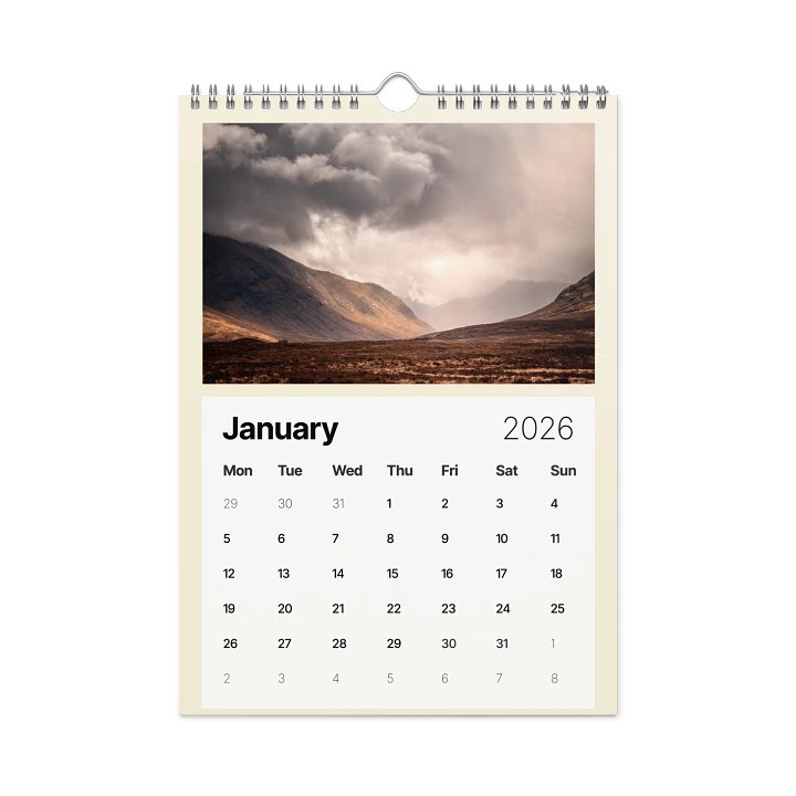 Landscape Photography Wall Calendar 2026 product image (2)